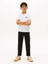 TOMMY HILFIGER Kids Varsity Print T-Shirt White